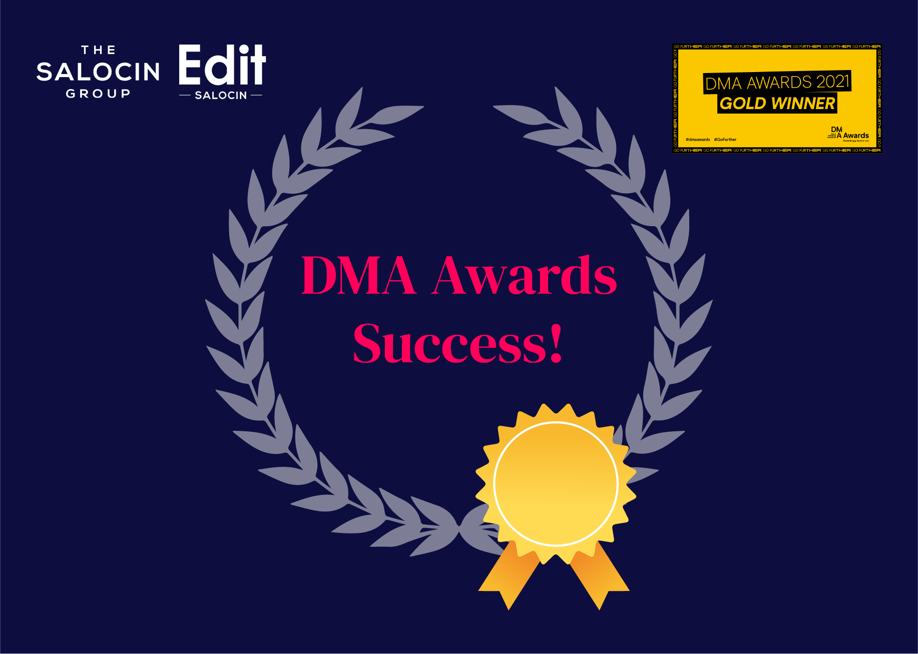 Edit, part of the Salocin Group wins Gold at the DMA Awards
